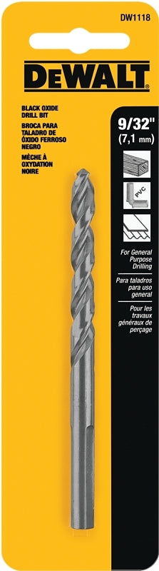 DW1118 DRILL BIT OXIDE 9/32IN