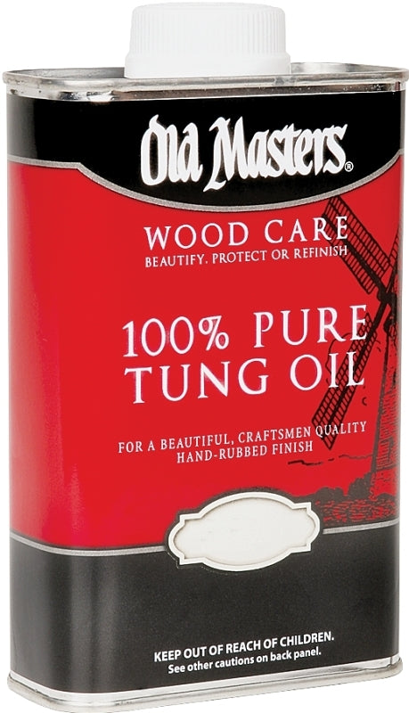 Old Masters 90001 Tung Oil, Liquid, 1 gal, Can