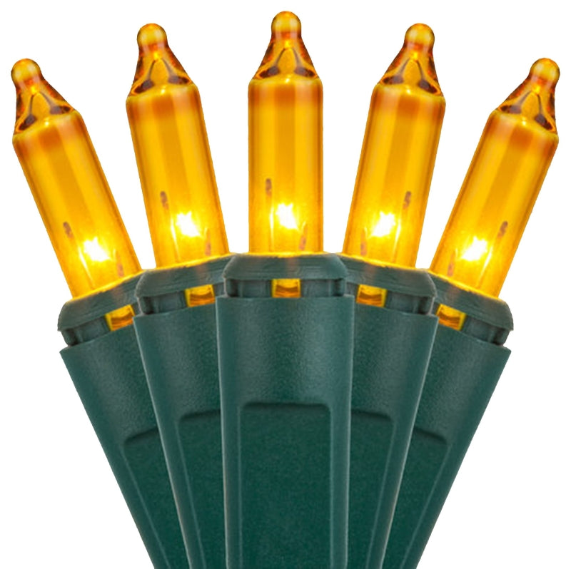 Hometown Holidays 2980-10/U13Y072M Light Set, 100-Lamp, Gold Lamp