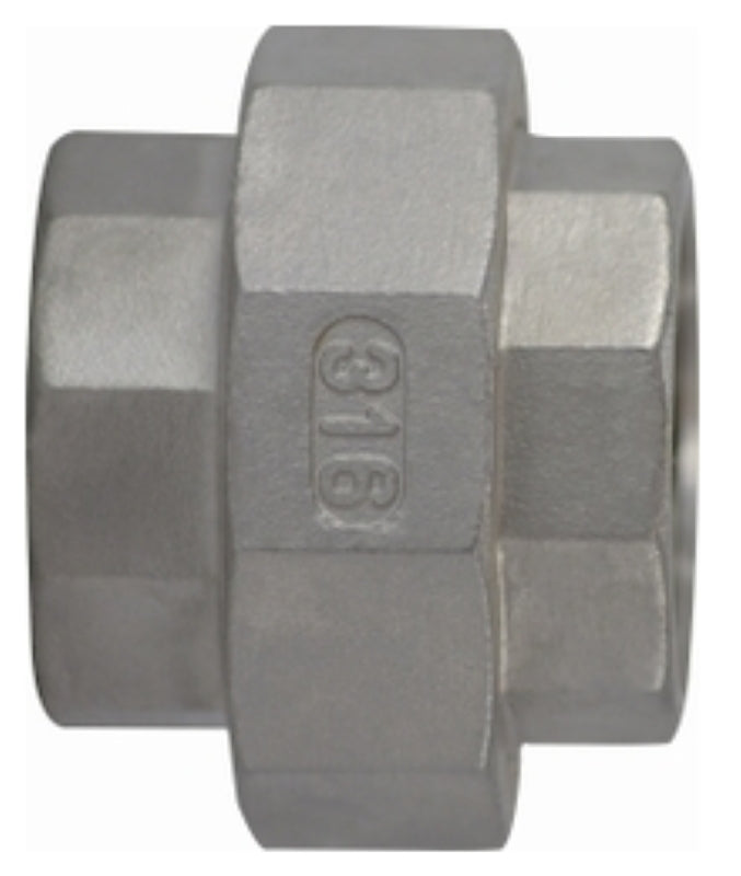 UNION STAINLESS STEEL 1/2IN