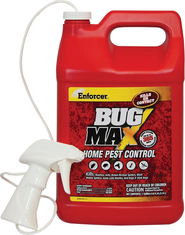 Enforcer EBM128 Home Pest Control Insect Killer, Liquid, Spray Application, 128 oz