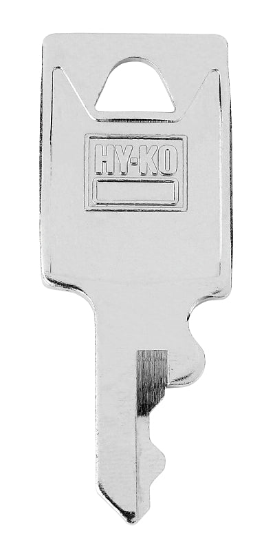 Hy-Ko 11010170S Key Blank, Brass, Nickel-Plated, For: Samsonite 170S Locks
