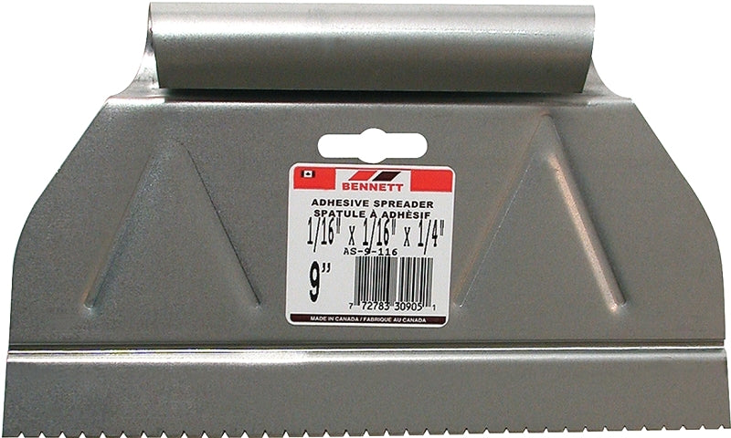 BENNETT AS-9-116 Adhesive Spreader, Metal Blade