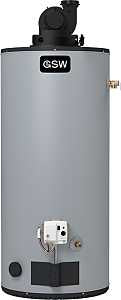 GSW 100113752 Water Heater, Natural Gas, Propane, 50 gal Tank