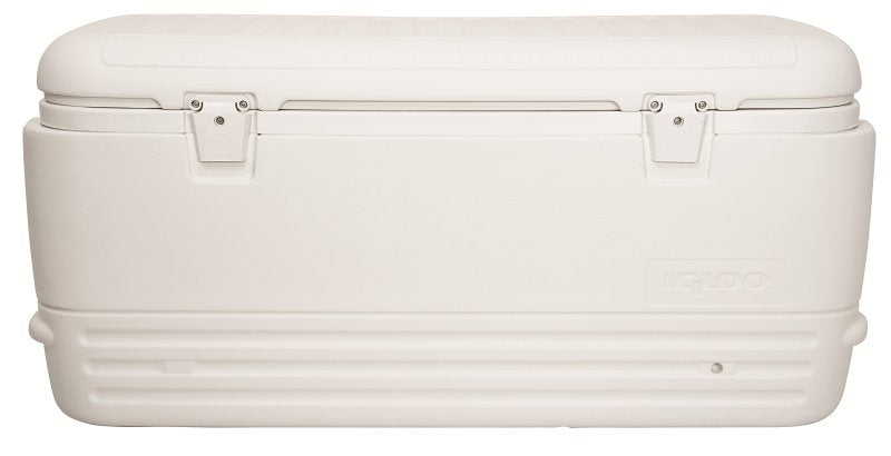 Igloo Polar Series 44577 Chest Cooler, 120 qt Cooler, HDPE, White, 5 days Ice Retention