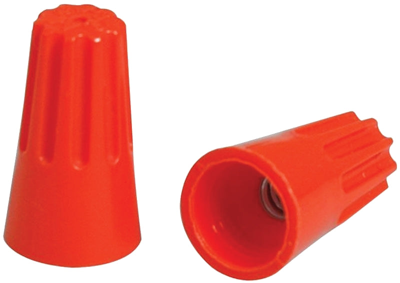 Hubbell HWCS3C20 Twist On Wire Connector, 22 to 14 AWG Wire, Thermoplastic Housing Material, Orange