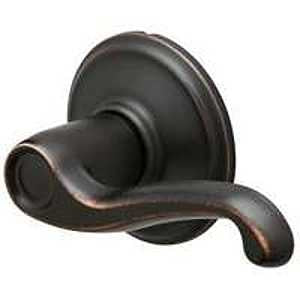Schlage F Series F170V FLA 716 RH Dummy Lever, Mechanical Lock, Aged Bronze, Lever Handle, Metal, Residential
