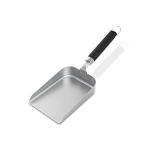 Weber 3400423 Griddle Scoop, Stainless Steel Blade, Stainless Steel Handle, Comfort Grip Handle, 6.3 in OAL