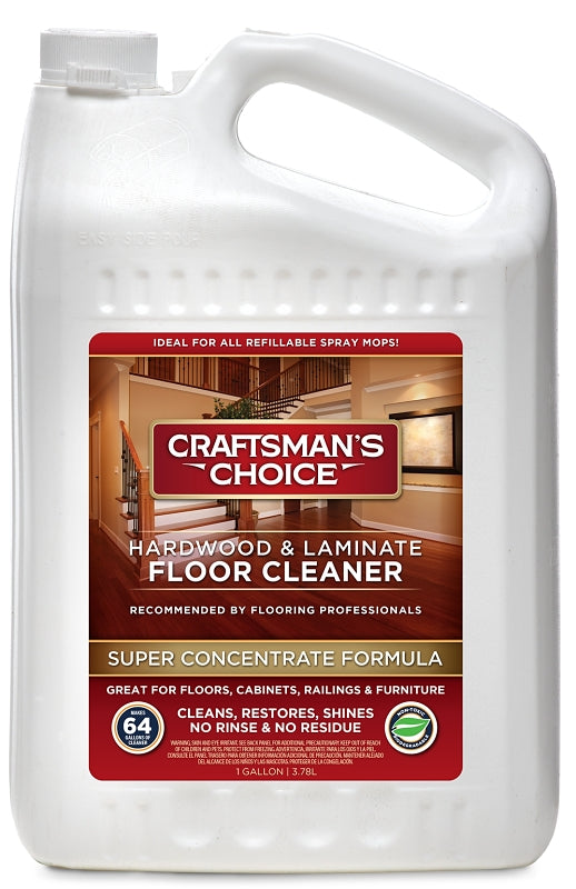 Craftsman's Choice 70001 Floor Cleaner, 1 gal Jug, Liquid, Milky