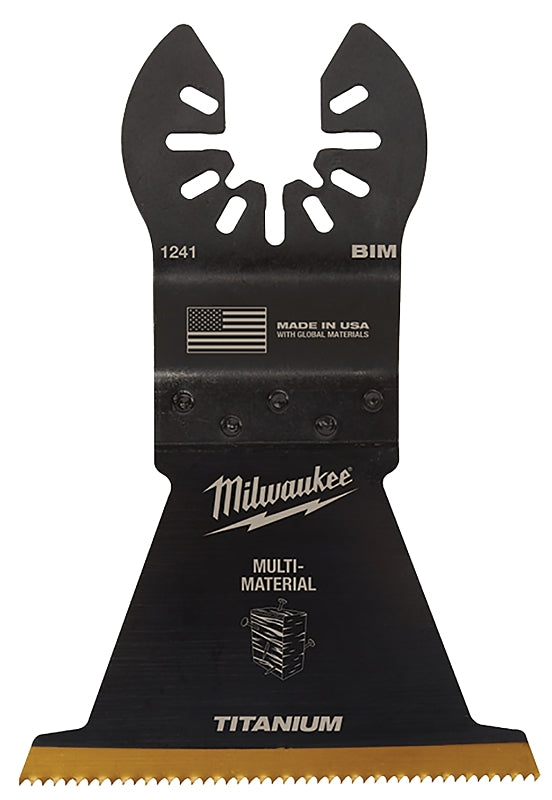 Milwaukee 49-25-1249 Blade, 2-1/2 in, 1-5/8 in D Cutting, HCS/Titanium