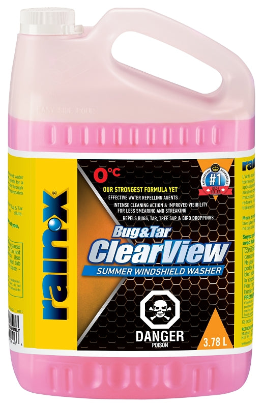 Recochem RAIN-X ClearView 35-414RX Bug and Tar, 3.78 L