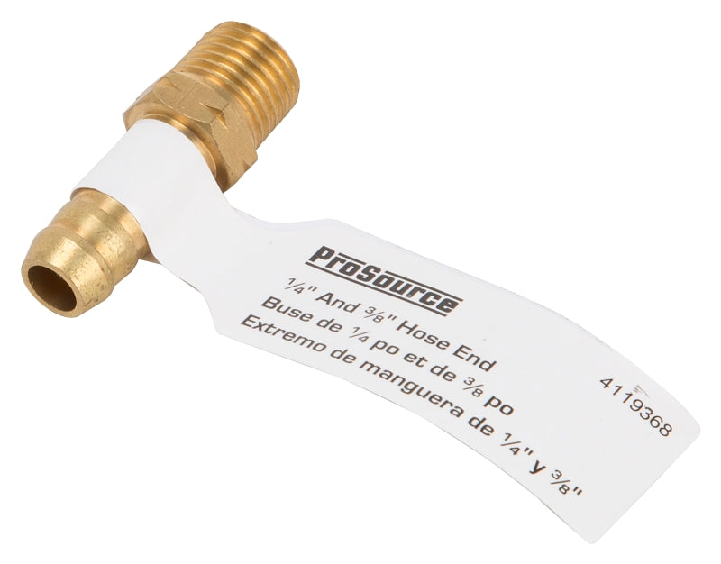Vulcan TA-054 Air Hose End, 1/4 in, MNPT, Brass, Brass