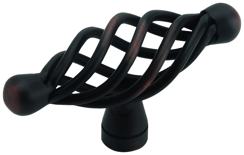 Amerock Village Classics Series BP19321ORB Cabinet Knob, 1-1/2 in Projection, Steel, Oil-Rubbed Bronze