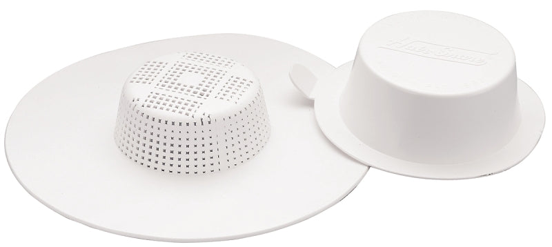 Plumb Pak PP820-17 Strainer Drain Guard, Plastic, For: Sink, Tub and Shower