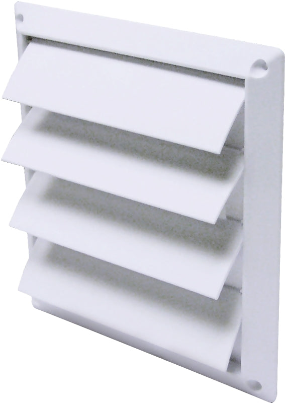 Lambro 361W Louvered Vent, Plastic