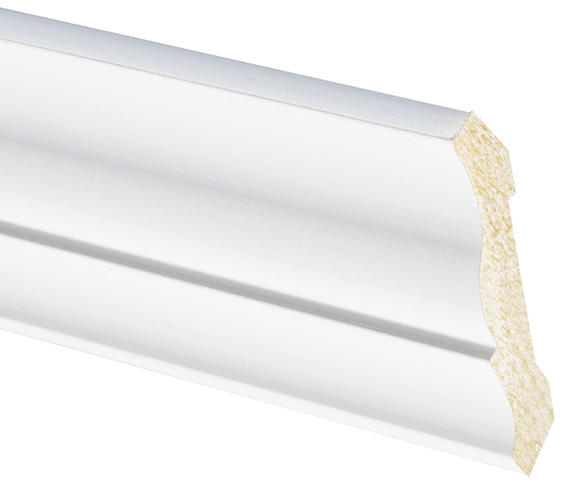 Inteplast Group 051 90510800032 Crown Moulding, Polystyrene, Crystal White