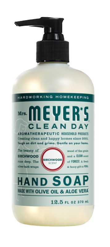 Mrs. Meyer's Clean Day 11554 Hand Soap, Gel, Woodsy, 12.5 fl-oz Bottle