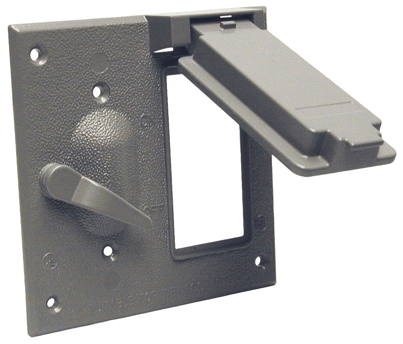 5167-0 WALLPLT CVR TGL/GFCI 2G