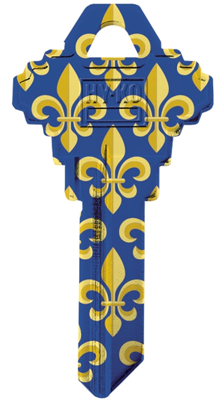 Hy-Ko 16005SC1-36 Key Blank, Brass, For: Schlage SC1 Keyways