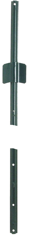 Jackson Wire 14026045 U-Post, 5 ft H, Steel, Green, Plain
