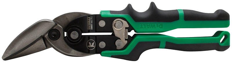 DeWALT DWHT14678 Aviation Snip, 10 in OAL, 2 in L Cut, Right Cut, Chrome Vanadium Steel Blade, Cushion-Grip Handle