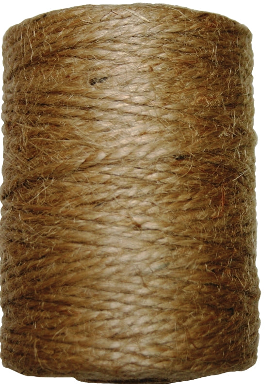 Ben-Mor 60574 Twine, 260 ft L, Jute, Brown
