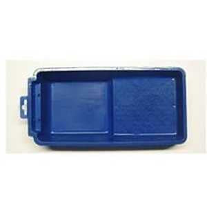 NOUR R TR350 Mini Roller Tray, 6 in L, 0.25 L Capacity, Plastic, Blue