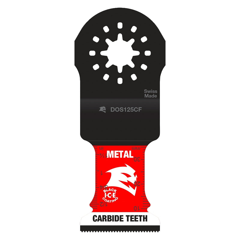 Diablo DOS125CF3 Oscillating Blade, 1-1/4 in, Carbide Grit