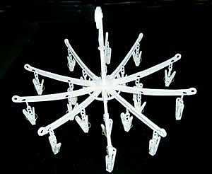 Ben-Mor CS78174 Peg Dryer, Plastic, White