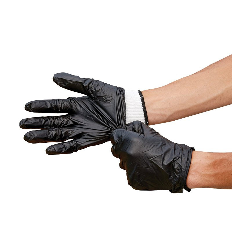 Mr. BAR-B-Q 40359Y Grilling Gloves, Nitrile