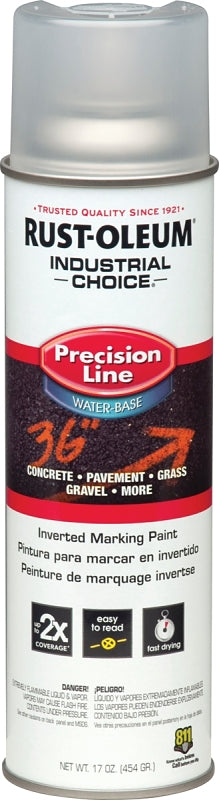 Industrial Choice 1801838 Inverted Marking Spray Paint, Clear, 16 oz, Can