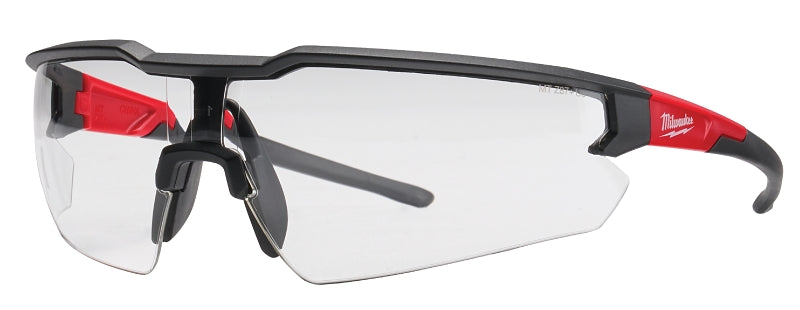 Milwaukee 48-73-2052 3-Piece Blister Magnifying Safety Glasses, Anti-Scratch Lens, Polycarbonate Lens, Plastic Frame