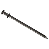 ProFIT 0077195 Scaffold Nail, 16D, 3 in L, Steel, Brite, Duplex Head, Round, Smooth Shank, 5 lb