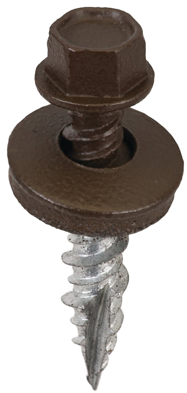 Acorn International SW-MW1BS250 Screw, #9 Thread, High-Low, Twin Lead Thread, Hex Drive, Self-Tapping, Type 17 Point