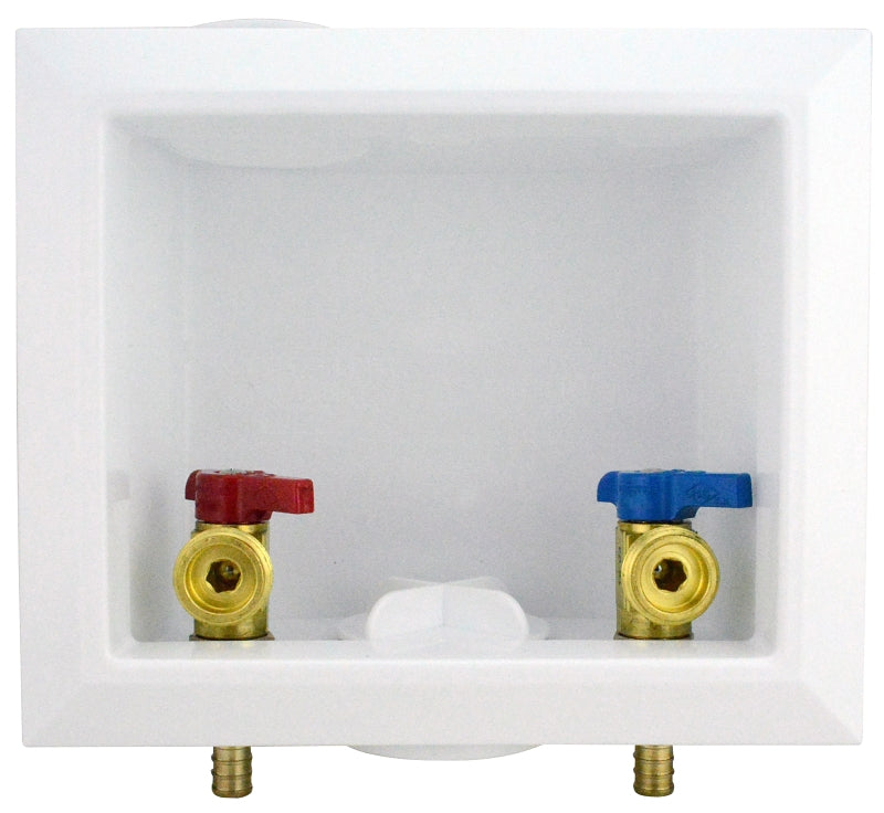 Apollo Valves APXBOXWM Washing Machine Outlet Box, 1/2 x 3/4 in Connection, Polystyrene