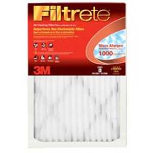 Filtrete 9825DC-6-C Micro Allergen Filter, 24 in L, 16 in W, 11 MERV, 1000 MPR