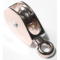 Baron 0174ZD-2 Fixed Tackle Pulley, 7/16 in Rope, 2 in Sheave