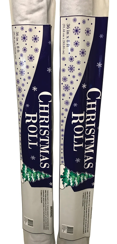 Hometown Holidays 81500 Gift Wrap, Paper, White