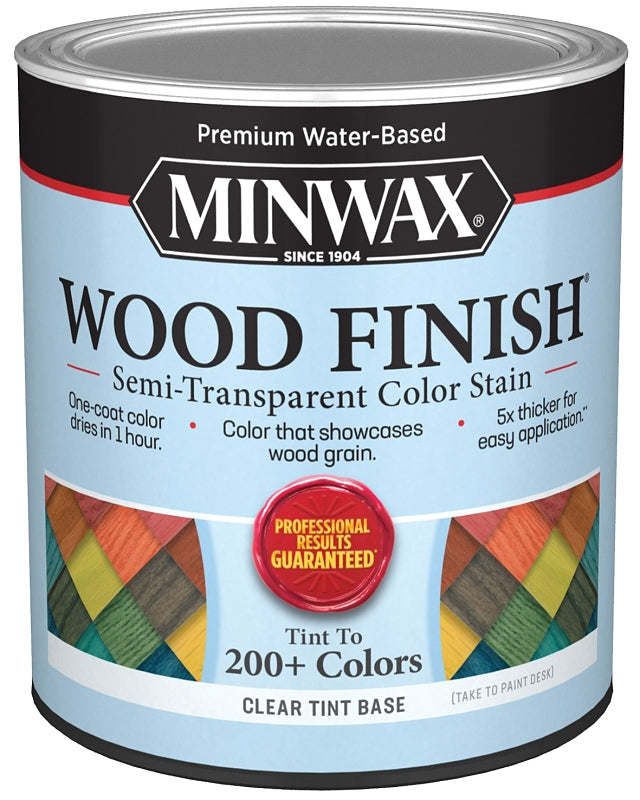 Minwax 117200000 Interior Wood Stain, Semi-Transparent, Clear Tint, Liquid, 32 fl-oz