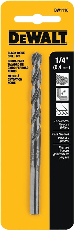 DW1116 DRILL BIT OXIDE 1/4IN