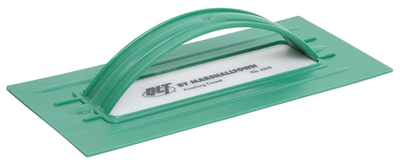 Marshalltown 6265 Trowel, 4-1/4 in W Blade, Straight Edge Blade, Plastic Blade, Plastic Handle, Comfort-Grip Handle