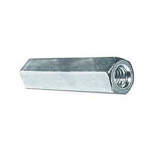 Reliable CNZ14CT Coupling Nut, UNC-UNF Thread, 1/4-20 Thread, Steel, Zinc