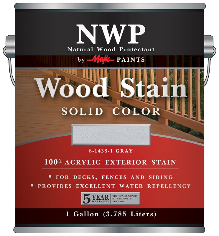 8-1438-1 STAIN SLD-CLR GRAY 1G