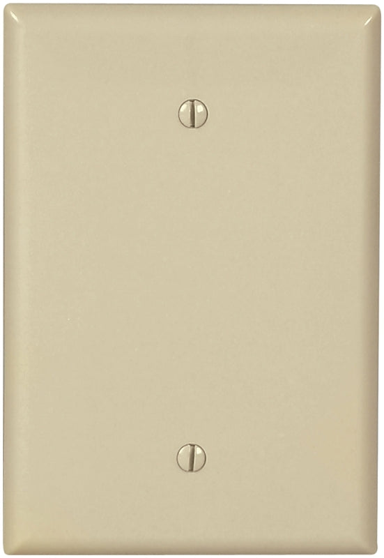 Eaton Cooper Wiring 2729V-BOX Wallplate, 3-1/2 in W, 1 -Gang, Thermoset, Ivory, Screw Mounting