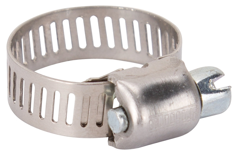 ProSource HCMAN06 Interlocked Hose Clamp, Stainless Steel, Stainless Steel