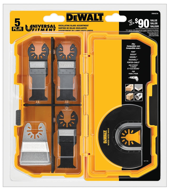 DWA4216 OSCILLATING BLADE SET