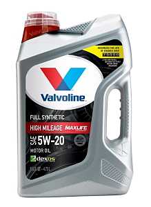 Valvoline 881171 Motor Oil, 5W-20, 5 qt