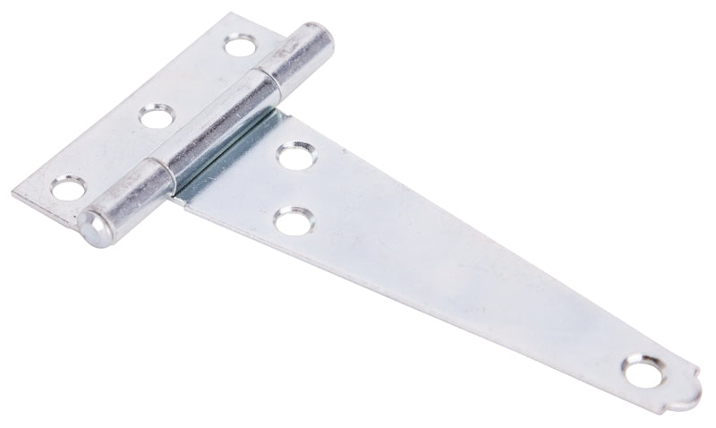 ProSource LTH-Z04-013L T-Hinge, Steel, Zinc, Fixed Pin, 180 deg Range of Motion, 13 (Pc) lb