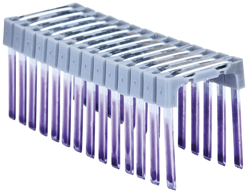 DeWALT DRS18100 Cable Staple, 1 in L Leg, 3/4 in W Crown, Steel, Silver