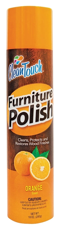 FLP 9657 Furniture Polish, 10 oz Can, Orange